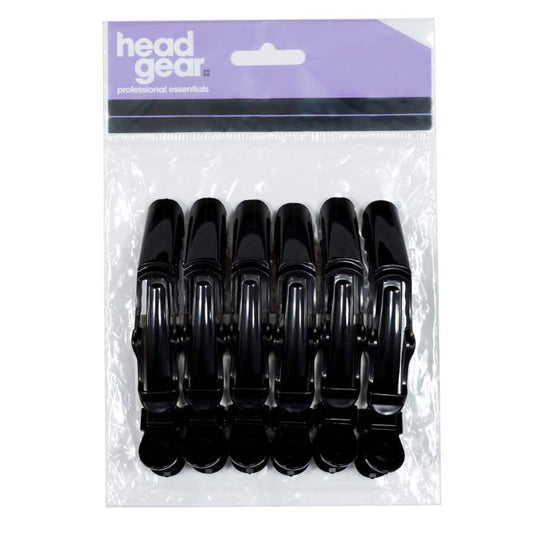 Head Gear krock clips black 6