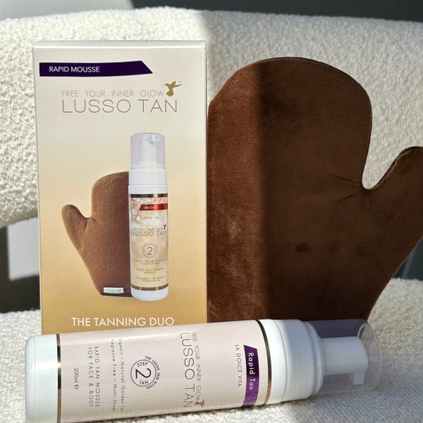 Lusso Tan The Tanning Duo - Rapid