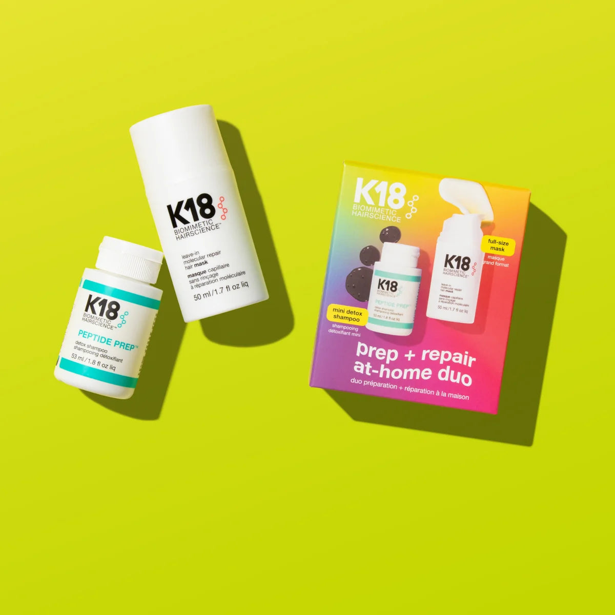 K18 Prep + Repair At Home Duo 53ml