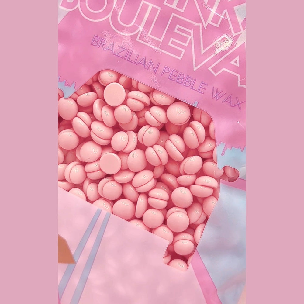 Pink Boulevard Brazilian Pebble Wax