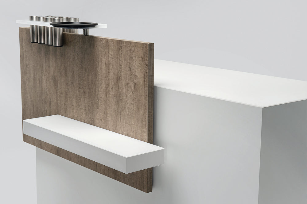 Olymp reception desk corner