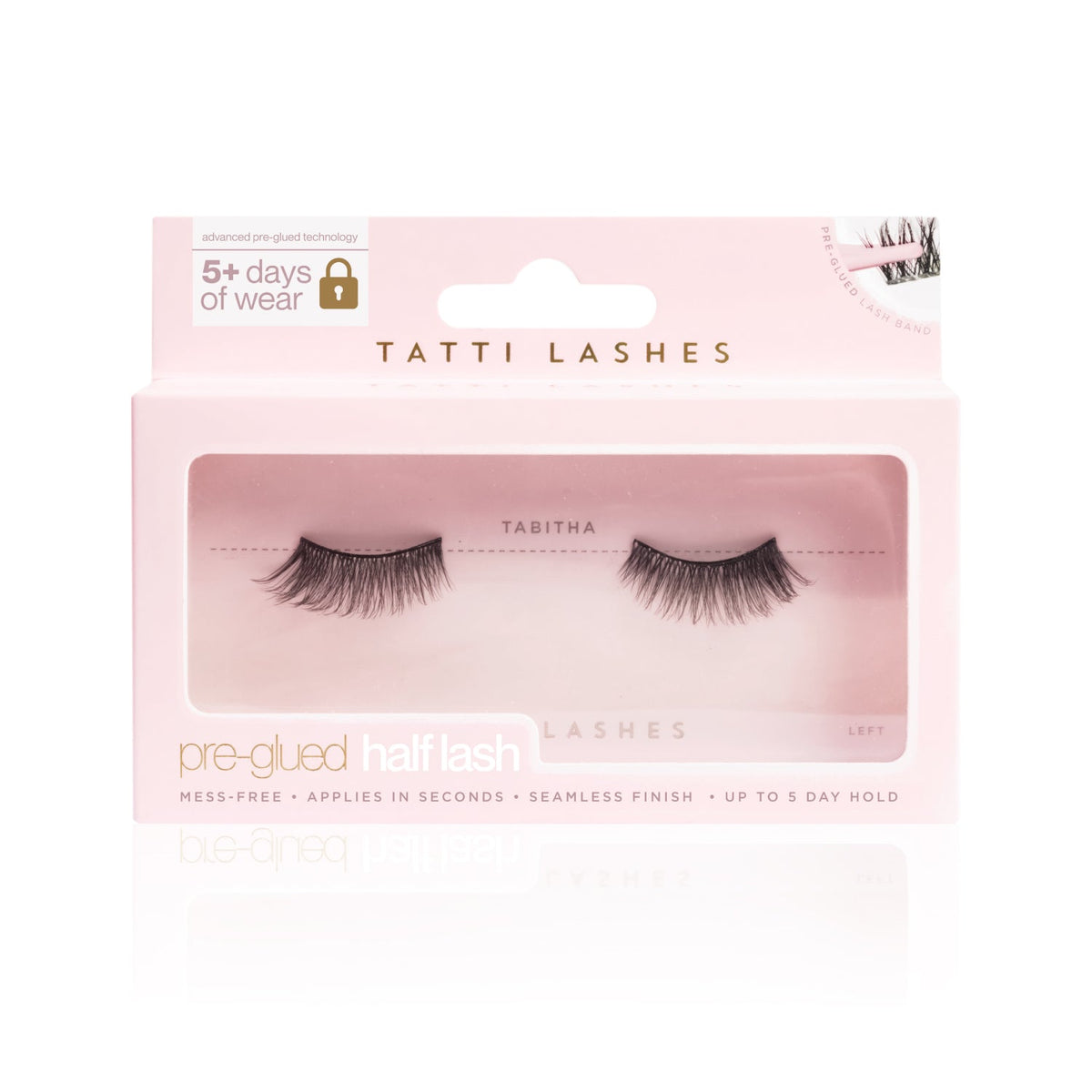 Tatti Lashes Pre Glued Half Lash | Tabitha