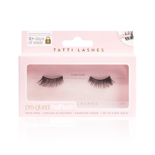 Tatti Lashes Pre Glued Half Lash | Tabitha